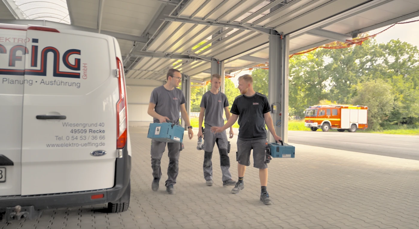 elektriker recke überwachungstechnik
